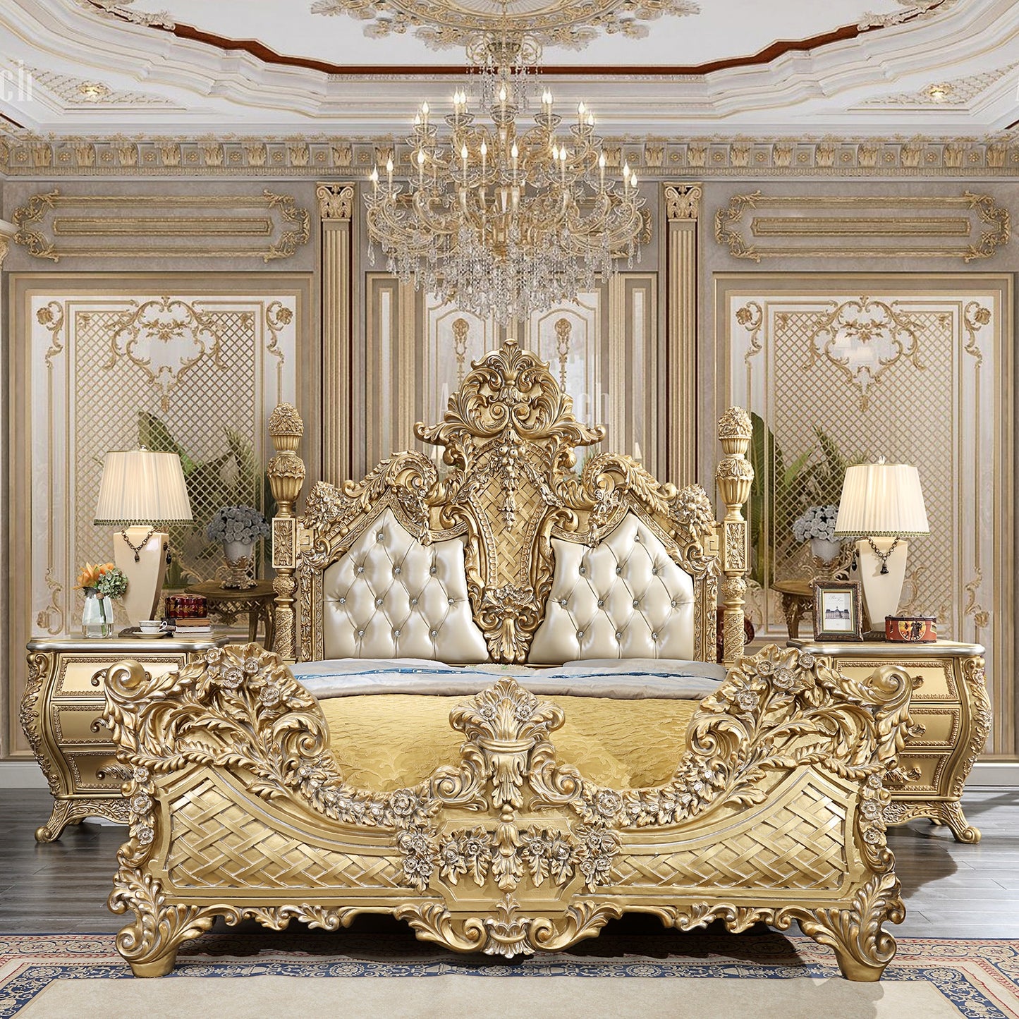 HD-1801 - 4PC BEDROOM SET