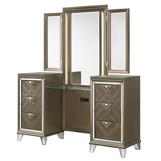 Skylar Vanity Desk & Mirror