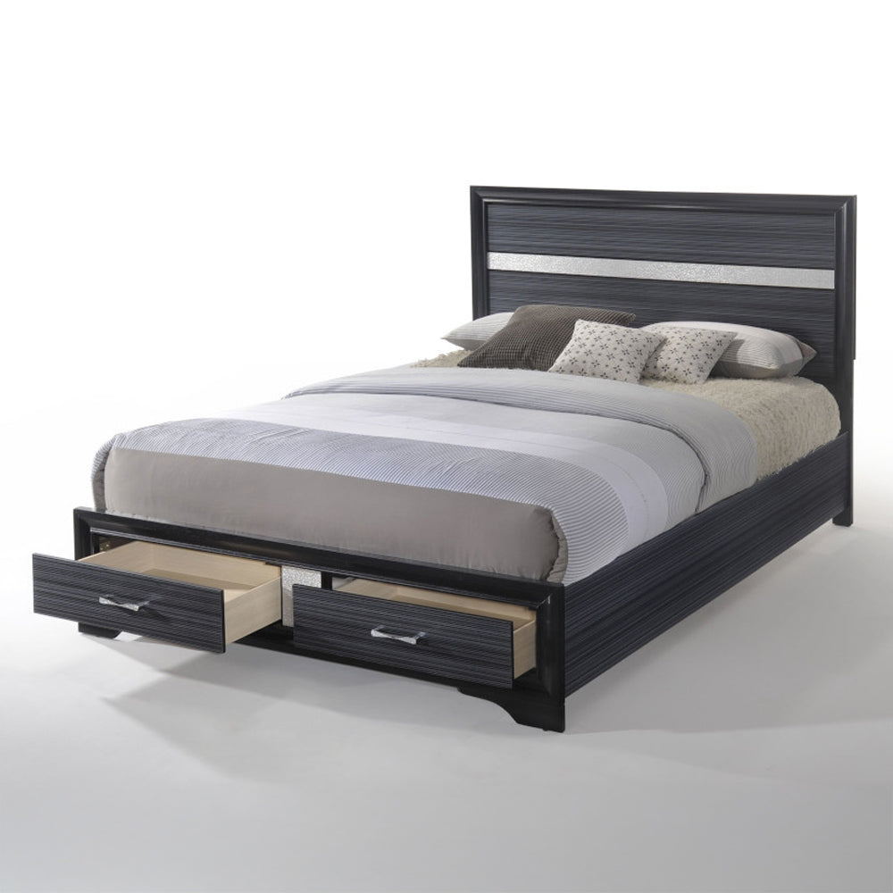 Naima EK Bed W/Storage