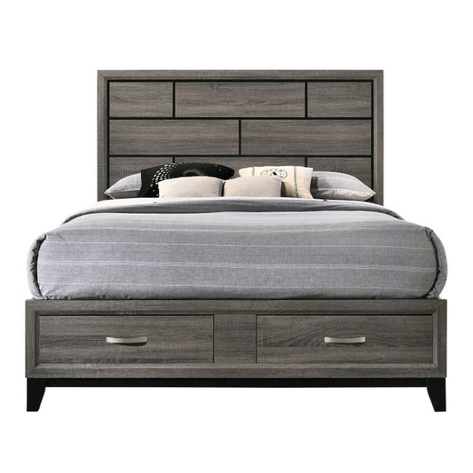 Valdemar Queen Bed W/Storage