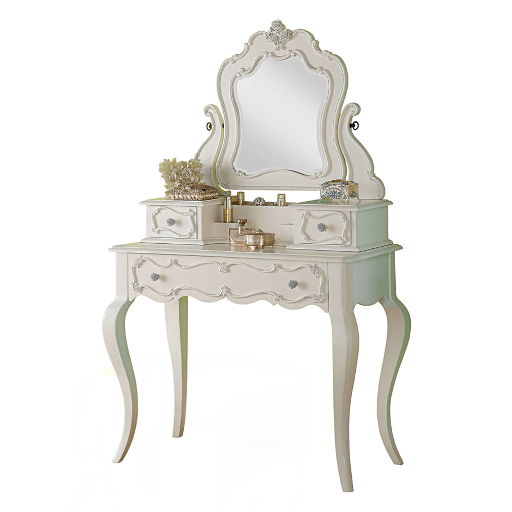 Edalene Vanity Desk W/Mirror