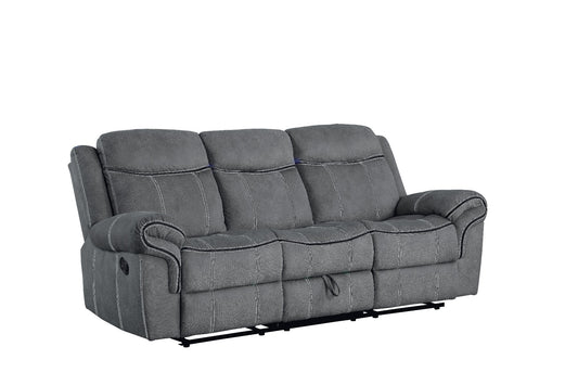 Zubaida Motion Sofa & Console W/USB