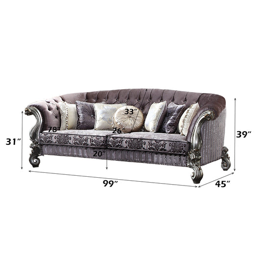 Versailles Sofa W/7 Pillows