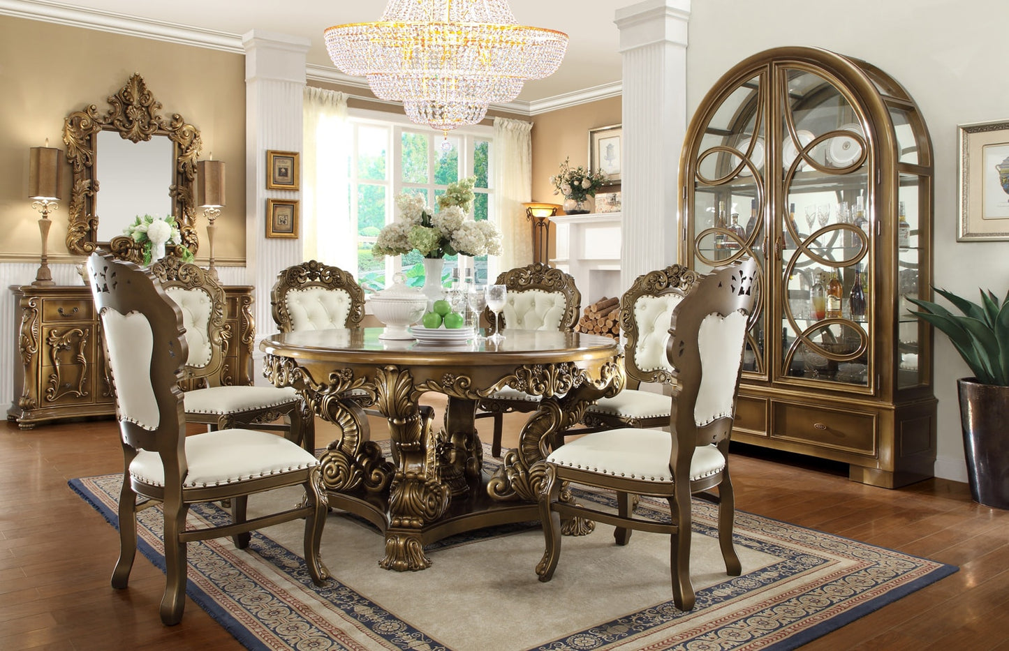HD-8008 - 5PC DINING TABLE SET