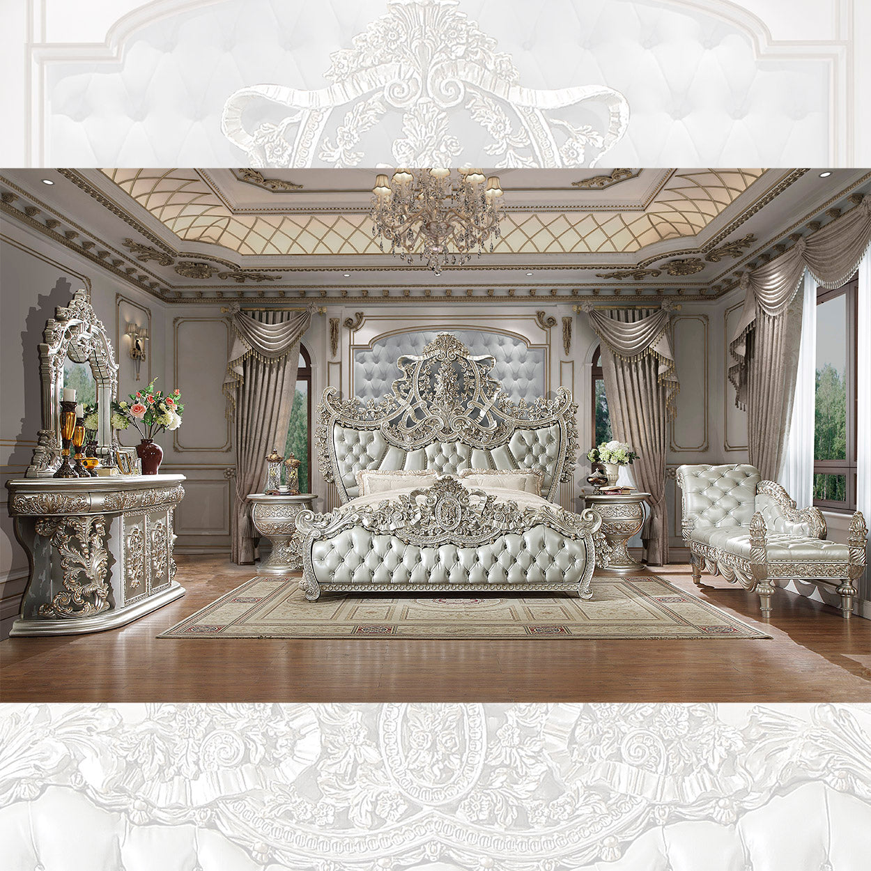 HD-8088 - 4PC BEDROOM SET
