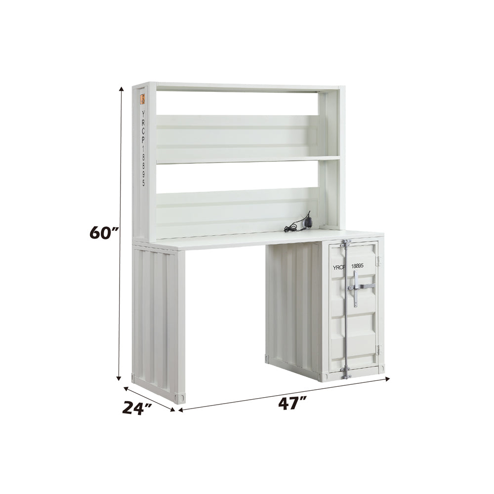 Cargo Writing Desk W/Hutch