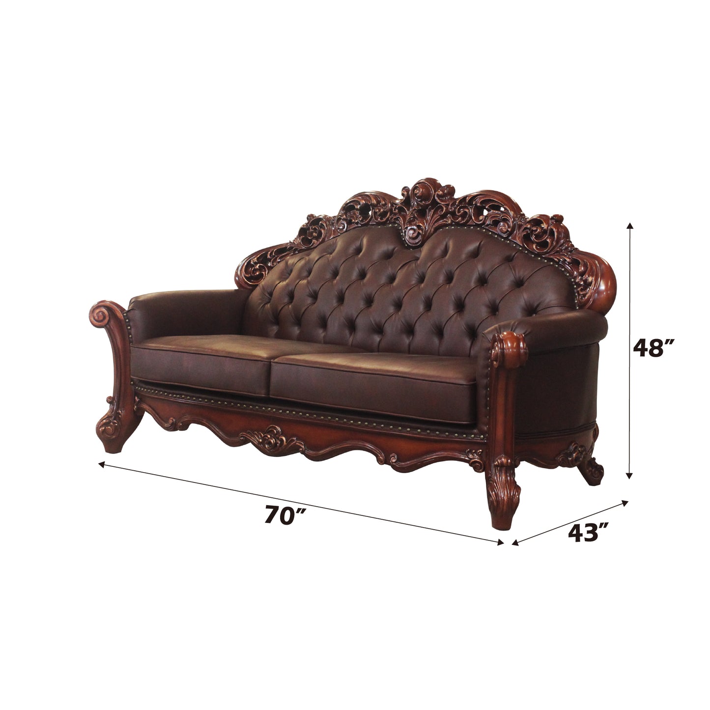 Vendome Loveseat W/3 Pillows