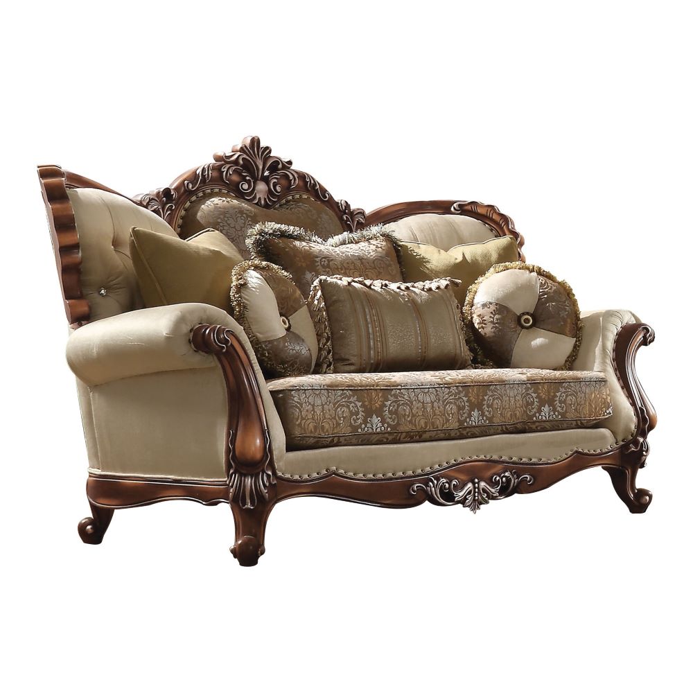 Latisha Loveseat W/6 Pillows(Same Lv01577)