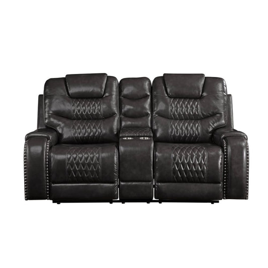 Braylon Motion Loveseat W/Console