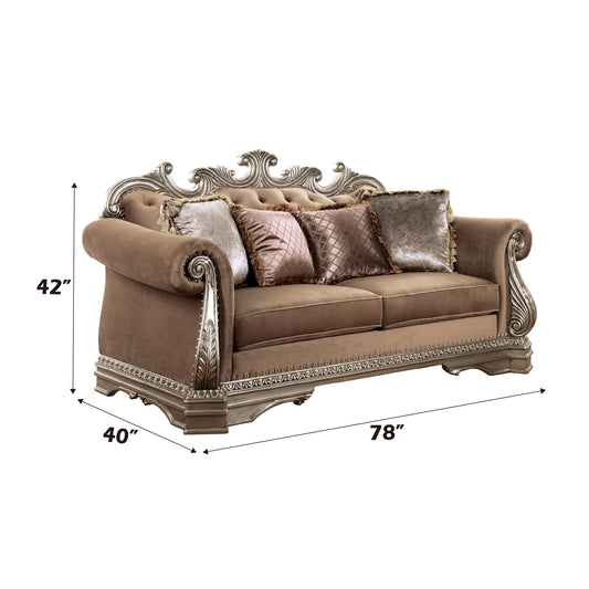 Northville Loveseat W/4 Pillows