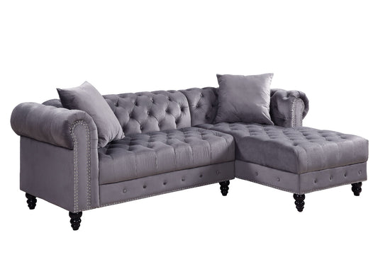 Adnelis Sectional Sofa W/2 Pillows