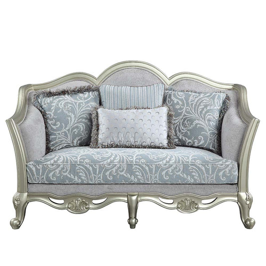 Qunsia Loveseat W/4 Pillows