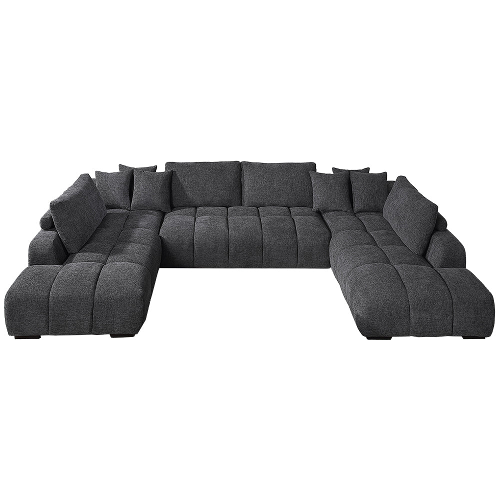 Chosen Sectional Sofa w/6 Pillows